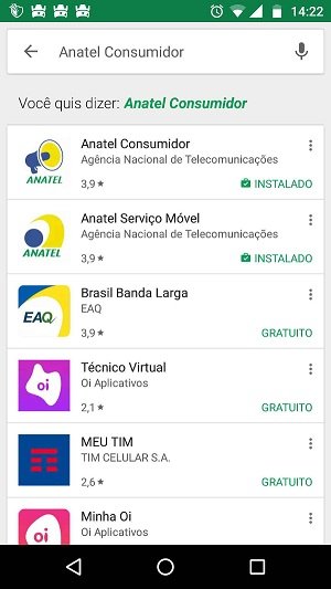 App Anatel Consumidor android
