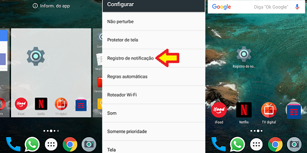 Widget Configurar