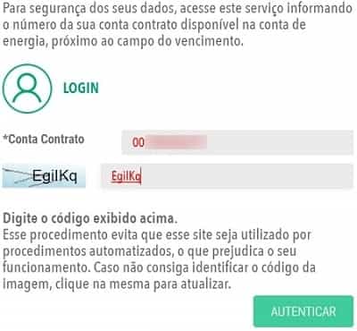 Login na agência virtual CELPE