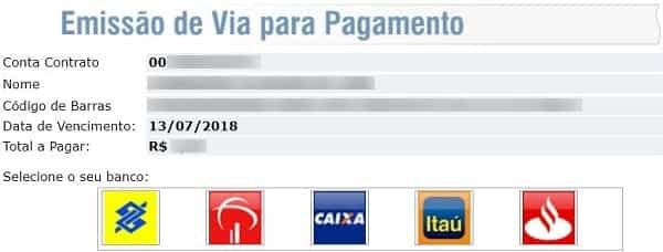 Pagamento on-line CELPE