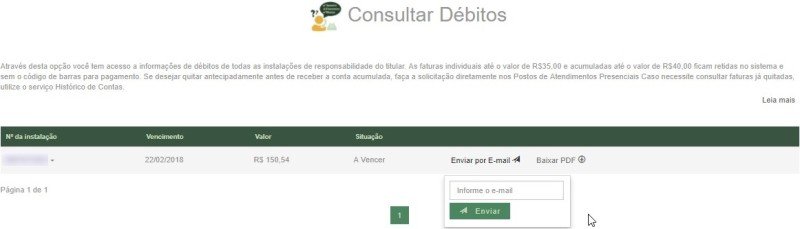 CEMIG Atende – Consulta débitos CEMIG