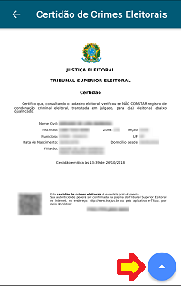 Certidão Criminal Eleitoral