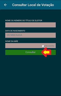 e-Título – Consultar Título e Local de Votação