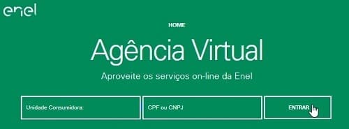 Enel GO – Agência Virtual login