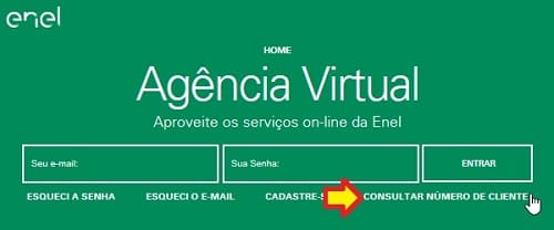 Enel Rio – Agência Virtual login