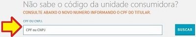 Energisa – Consulta código da Unidade Consumidora