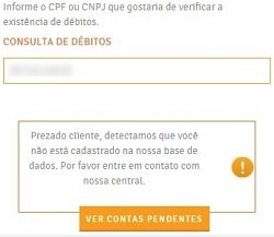 Energisa – Consulta de débitos