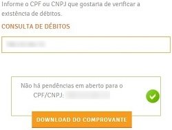 Energisa – Consulta de débitos