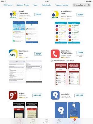 App Anatel Consumidor ios