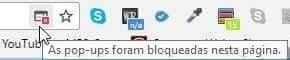 Pop-up bloqueado – Google Chrome